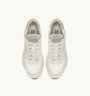 SNEAKERS REELWIND LOW AUS NYLON UND WILDLEDER IN WEIß