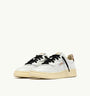 SNEAKERS MEDALIST LOW AUS LEDER IN WEISS UND LEOPARD