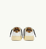 SNEAKERS MEDALIST LOW AUS LEDER IN WEISS UND LEOPARD