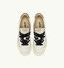 SNEAKERS MEDALIST LOW AUS LEDER IN WEISS UND LEOPARD