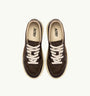 SNEAKERS MEDALIST LOW AUS WILDLEDER UND LEDER IN MUSTANG UND MARRONE