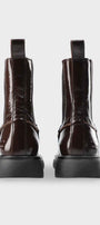 CPH759 patent leather chocolate