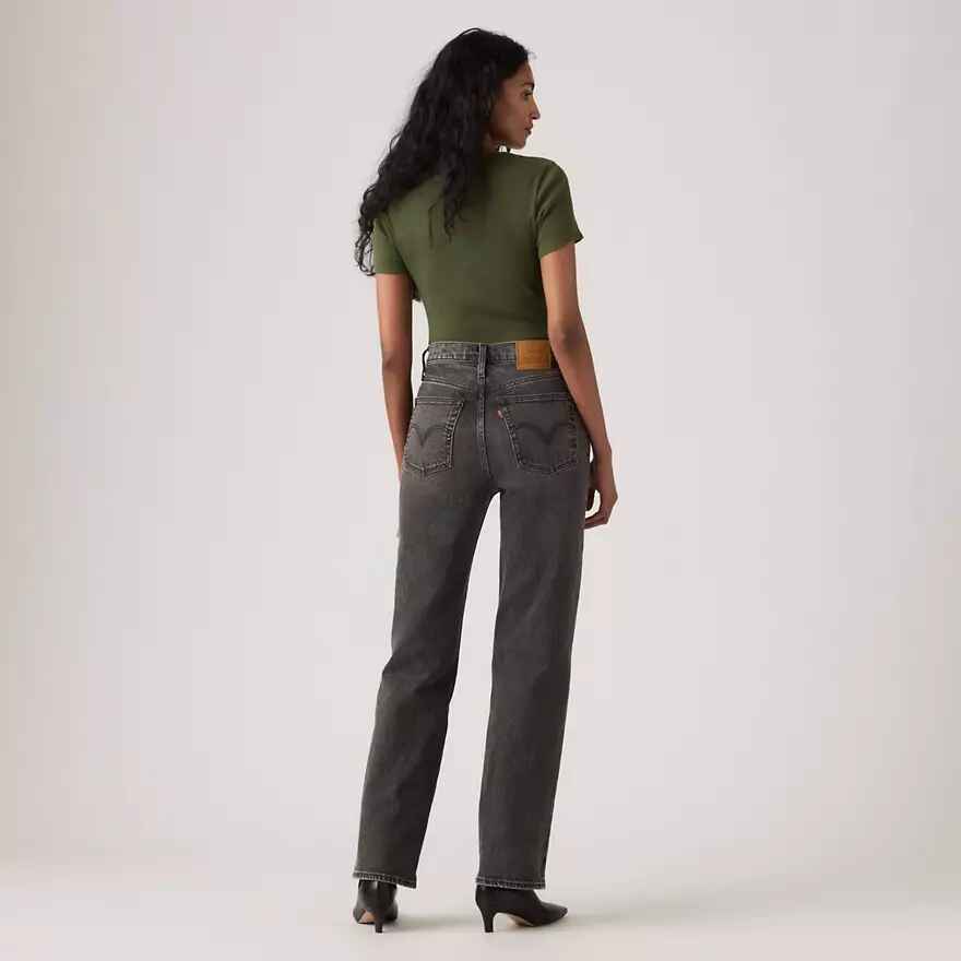 Durchgehende Ribcage Jeans