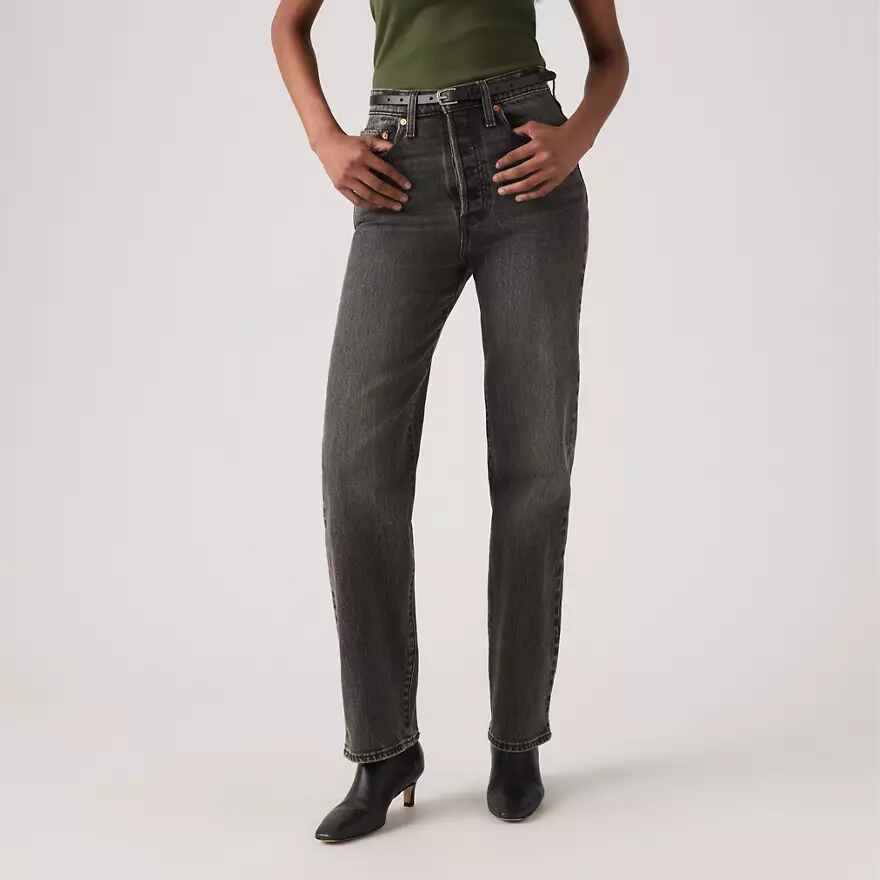 Durchgehende Ribcage Jeans