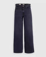 Lightweight Cinch Wide Leg Jeans