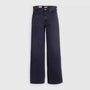 Lightweight Cinch Wide Leg Jeans