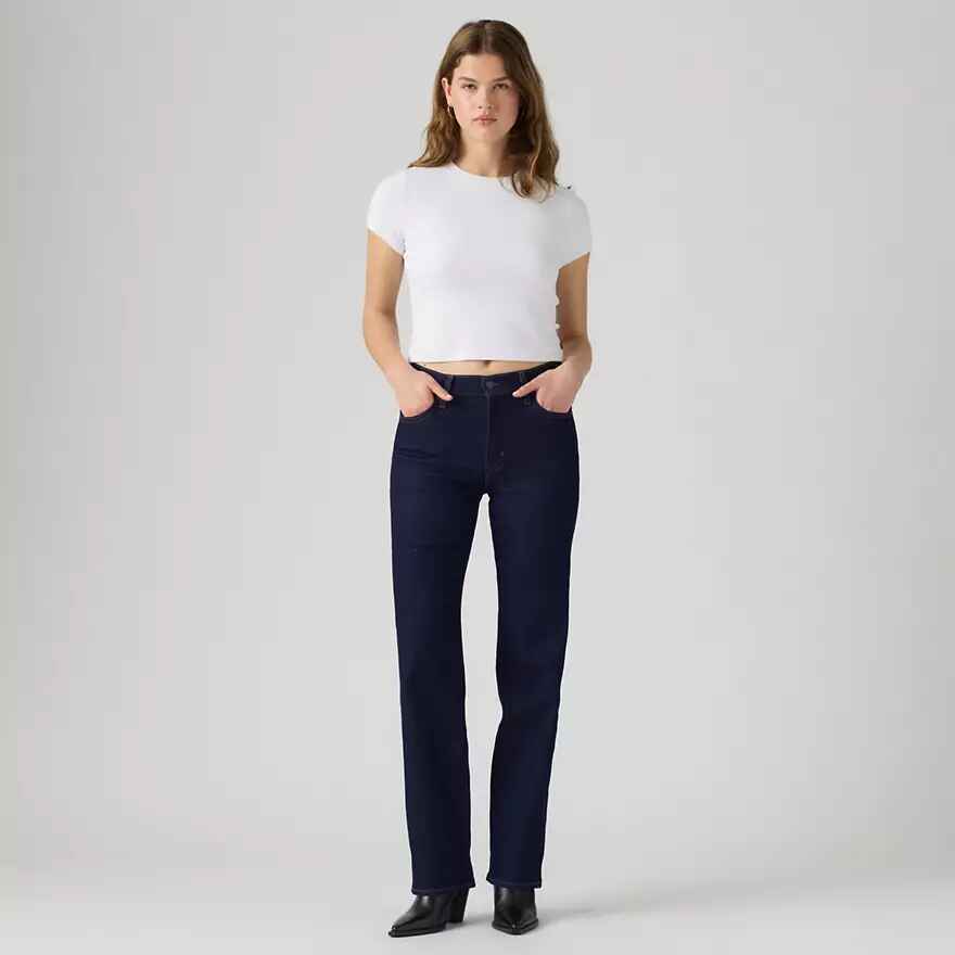723 High Rise Straight Jeans