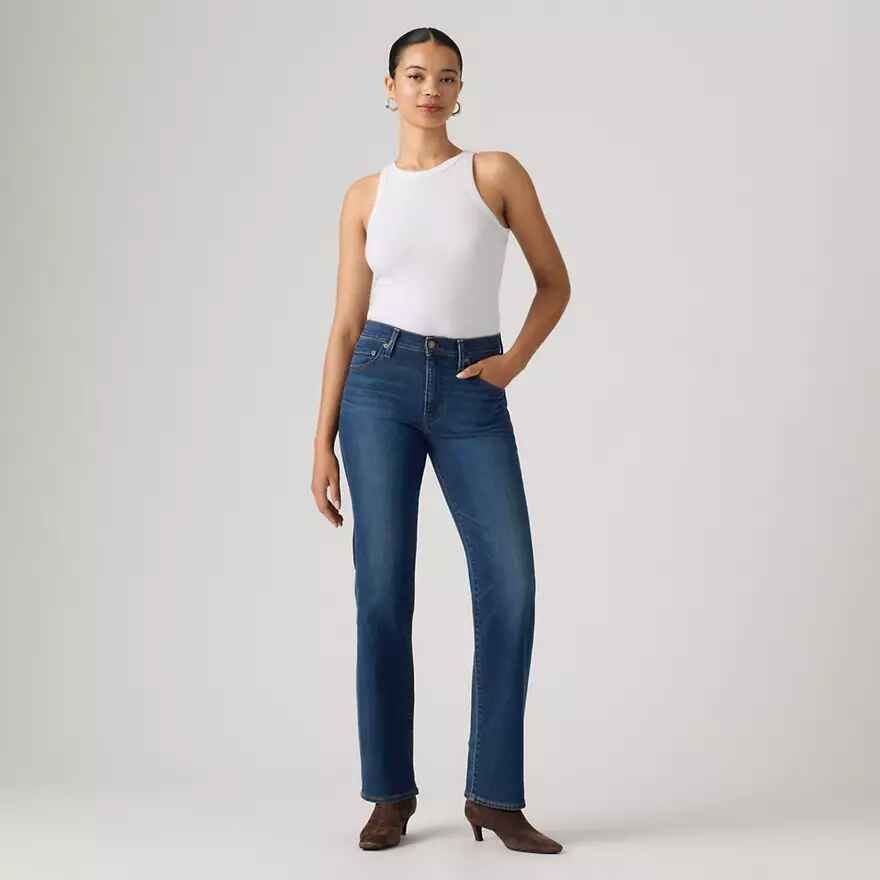 723 High Rise Straight Jeans