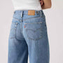 Lightweight Cinch Wide Leg Jeans