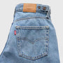 Lightweight Cinch Wide Leg Jeans