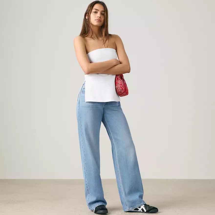 Lightweight Low Loose Jeans