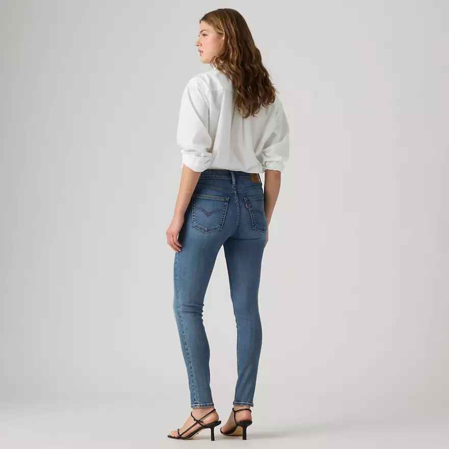 721 Skinny Jeans Mit Hohem Bund