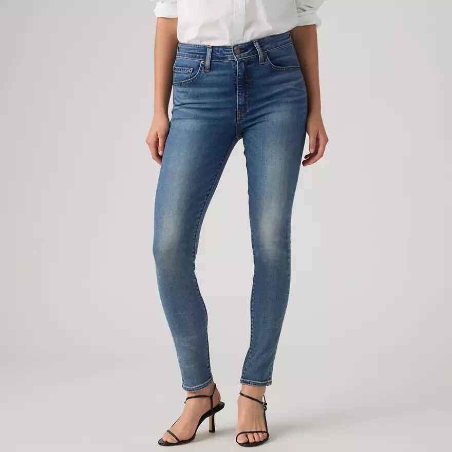 721 Skinny Jeans Mit Hohem Bund