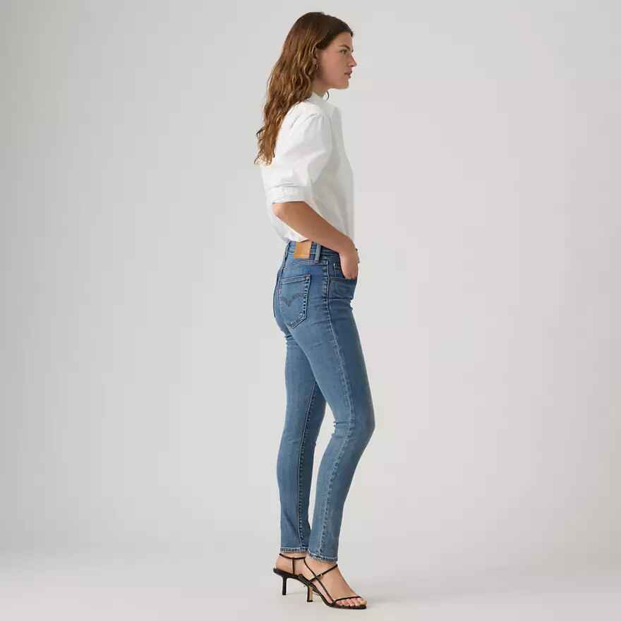 721 Skinny Jeans Mit Hohem Bund