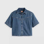 Logan Denimshirt Mit Kurzen Ärmeln