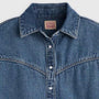 Logan Denimshirt Mit Kurzen Ärmeln