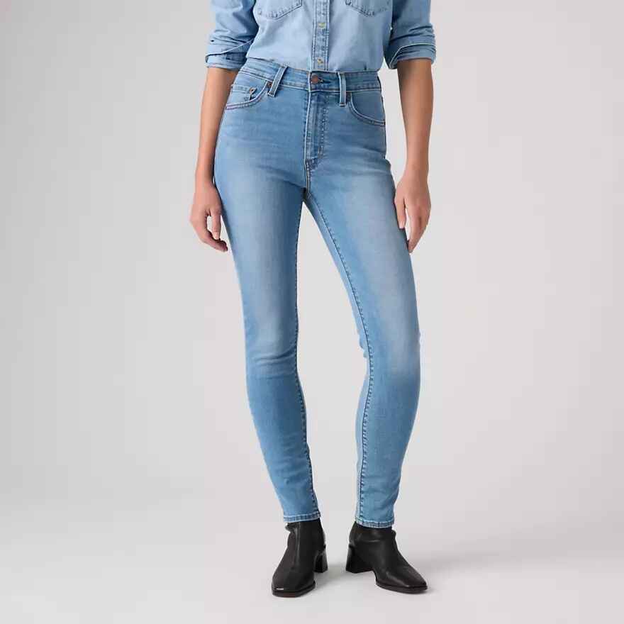 721 Skinny Jeans Mit Hohem Bund