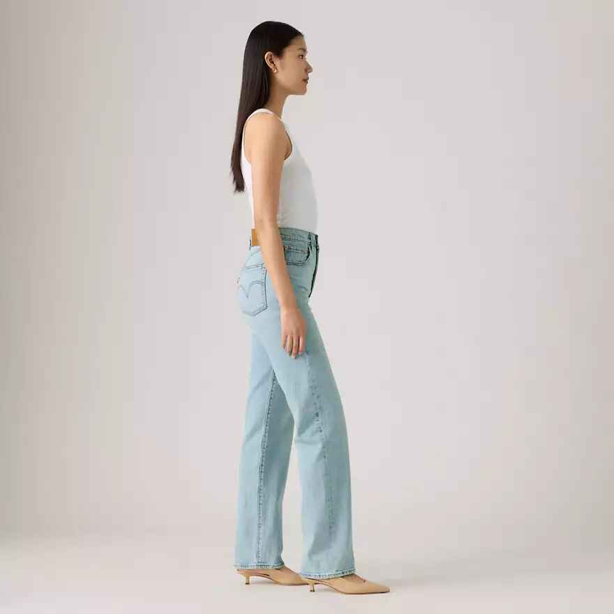 Durchgehende Ribcage Jeans