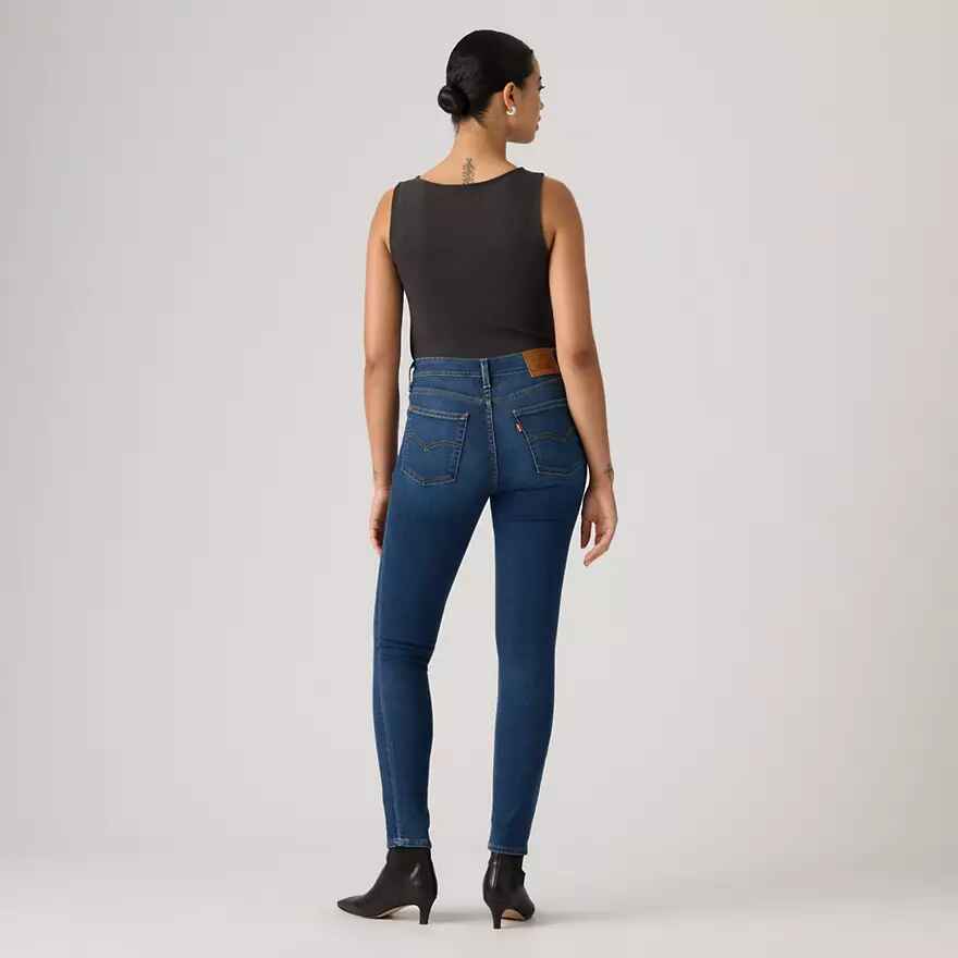 721 Skinny Jeans Mit Hohem Bund