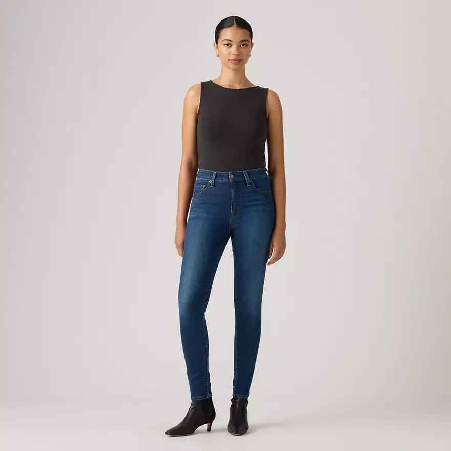721 Skinny Jeans Mit Hohem Bund
