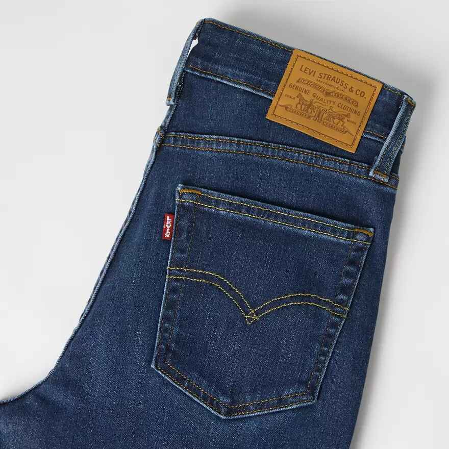 721 Skinny Jeans Mit Hohem Bund