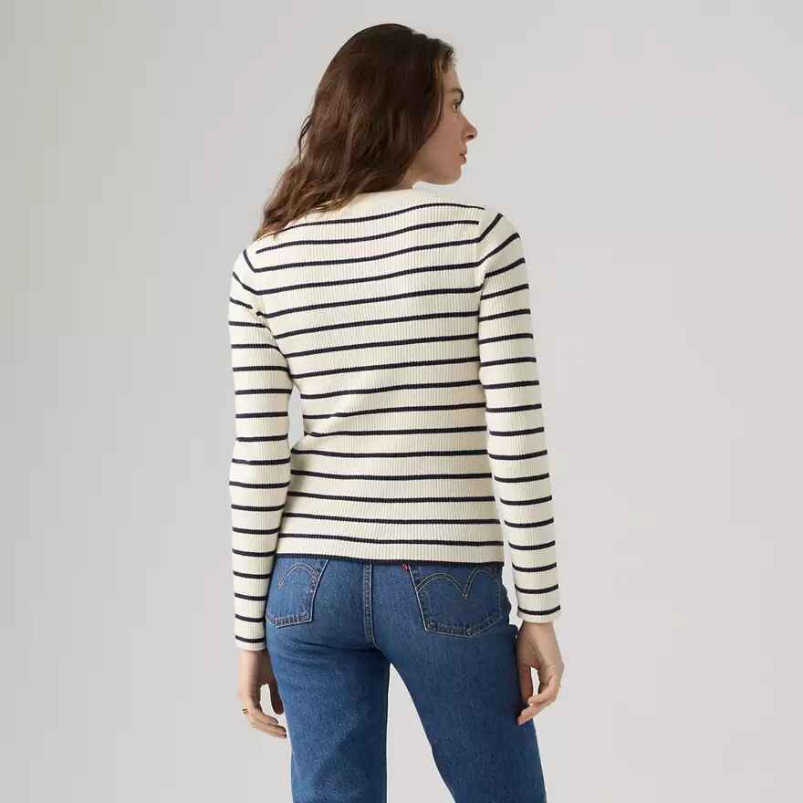 Crewneck Rib Sweater