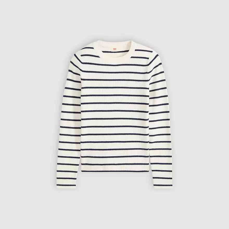 Crewneck Rib Sweater