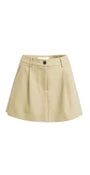 Mini-Skort mit Bundfalten