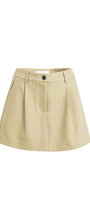 Mini-Skort mit Bundfalten