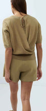 Mini-Skort mit Bundfalten