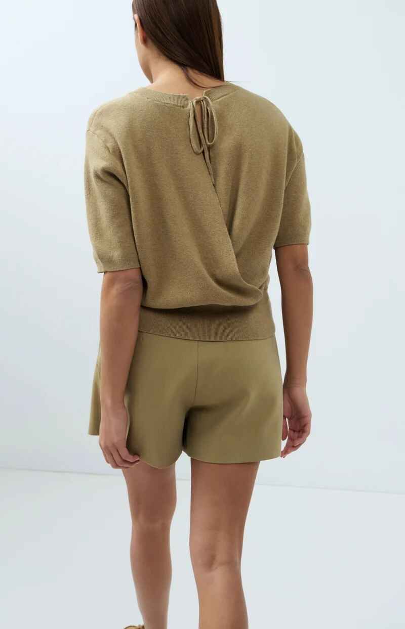 Mini-Skort mit Bundfalten