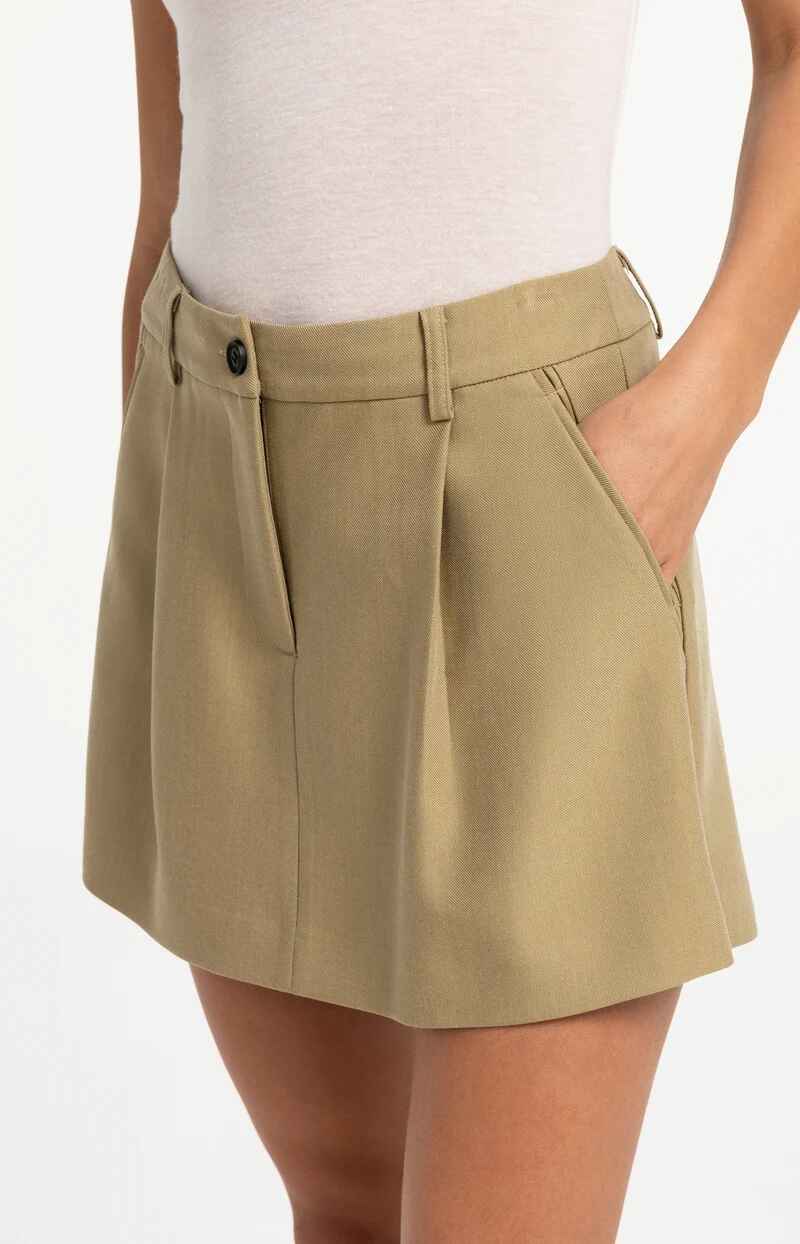 Mini-Skort mit Bundfalten