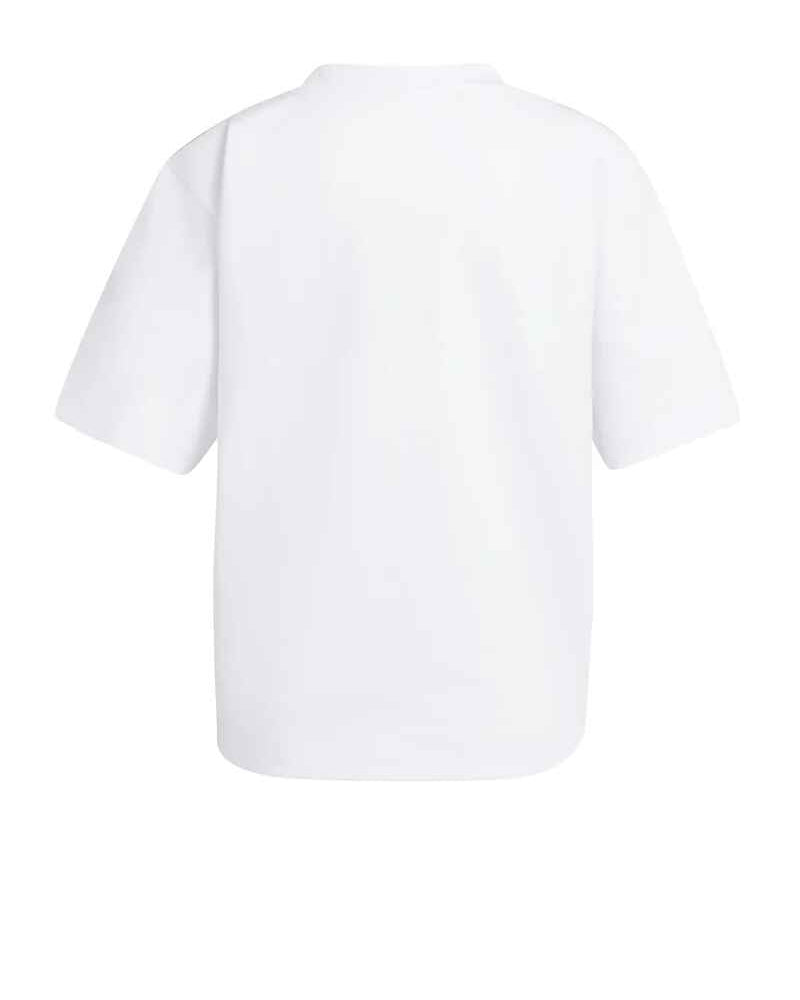 Shirt mit Rundhalsausschnitt und halblangen Ärmeln