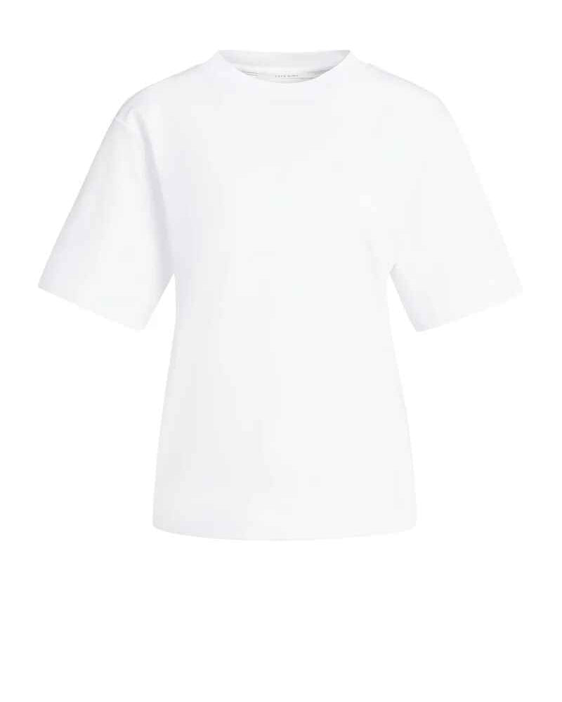 Shirt mit Rundhalsausschnitt und halblangen Ärmeln