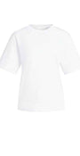 Shirt mit Rundhalsausschnitt und halblangen Ärmeln
