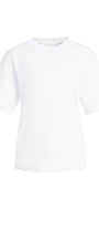 Shirt mit Rundhalsausschnitt und halblangen Ärmeln