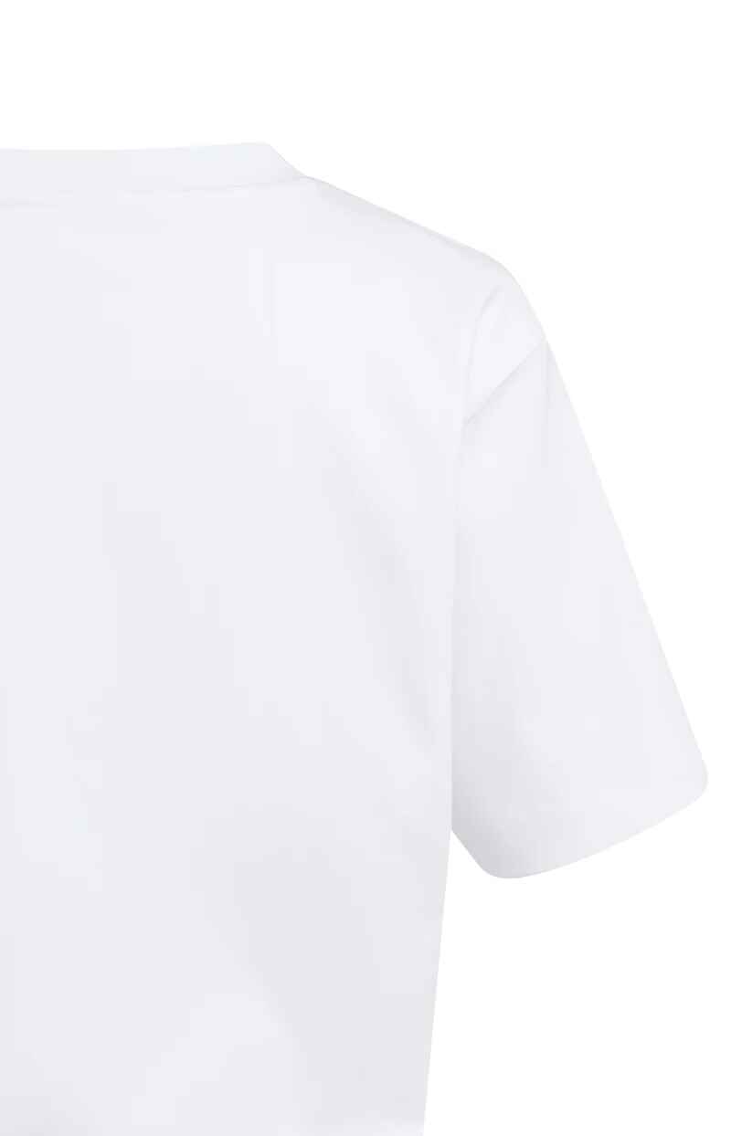 Shirt mit Rundhalsausschnitt und halblangen Ärmeln