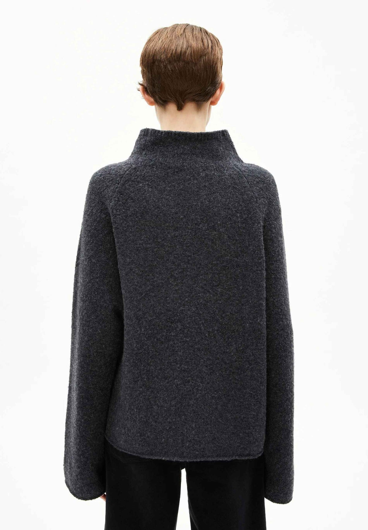 ICONIC Å BOUCLÉ-STRICKPULLOVER