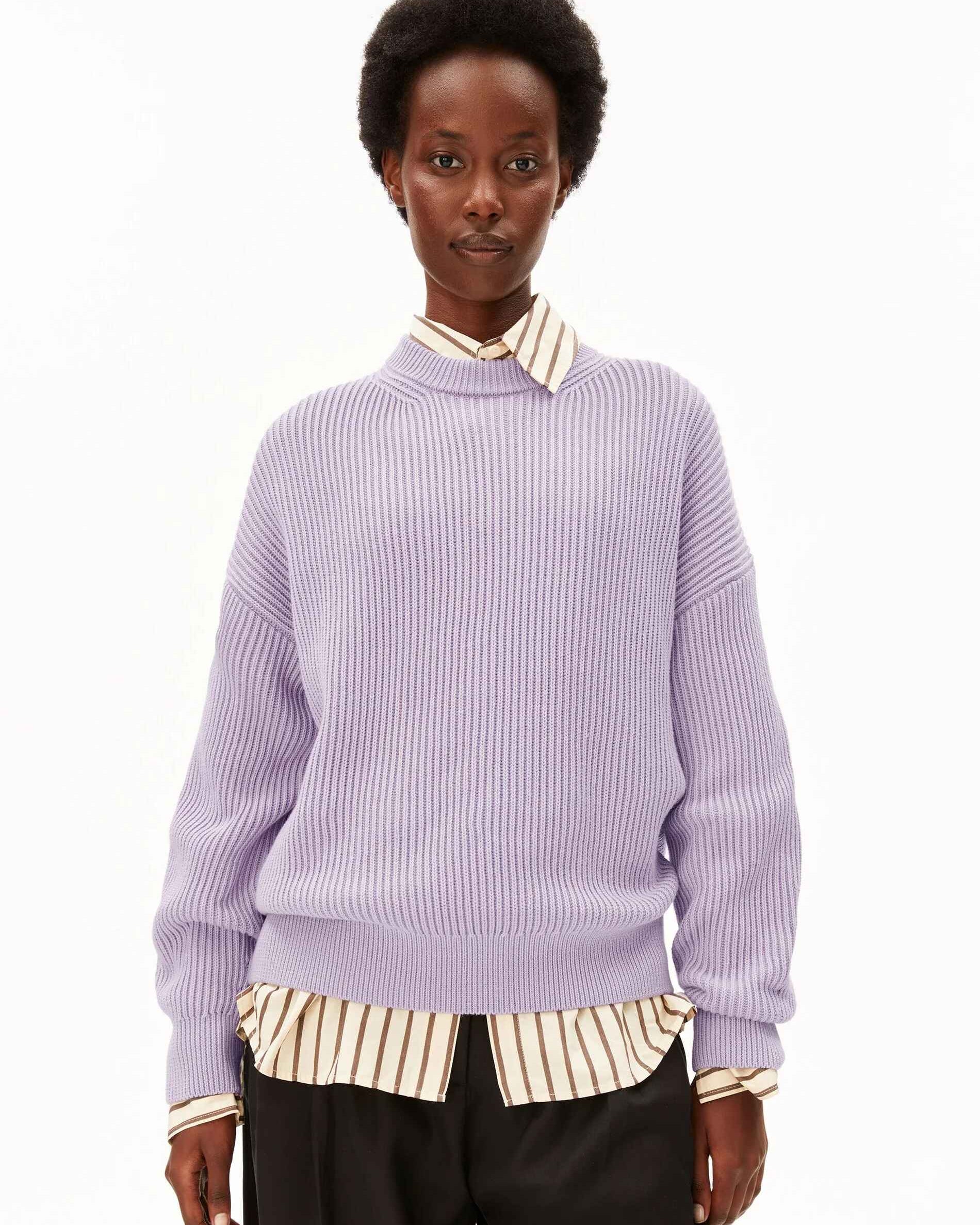 VANISÉ RIPP-STRICKPULLOVER