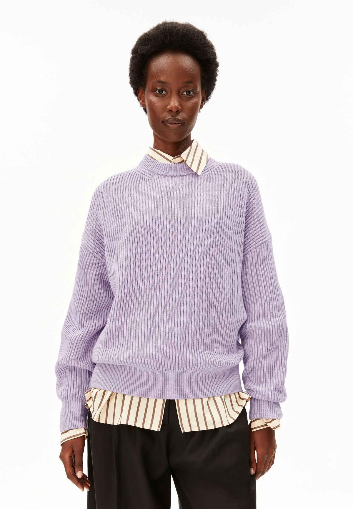VANISÉ RIPP-STRICKPULLOVER