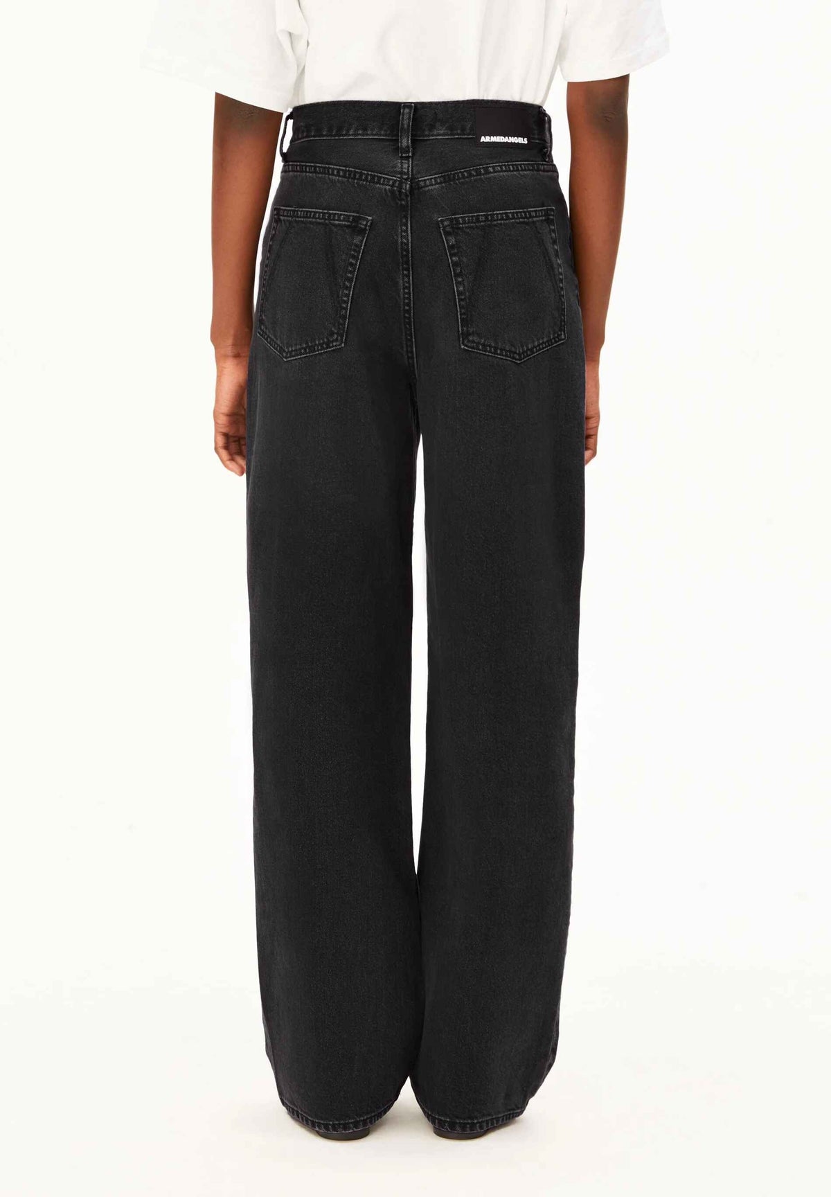 ENIJAA HIGH WAIST WIDE JEANS