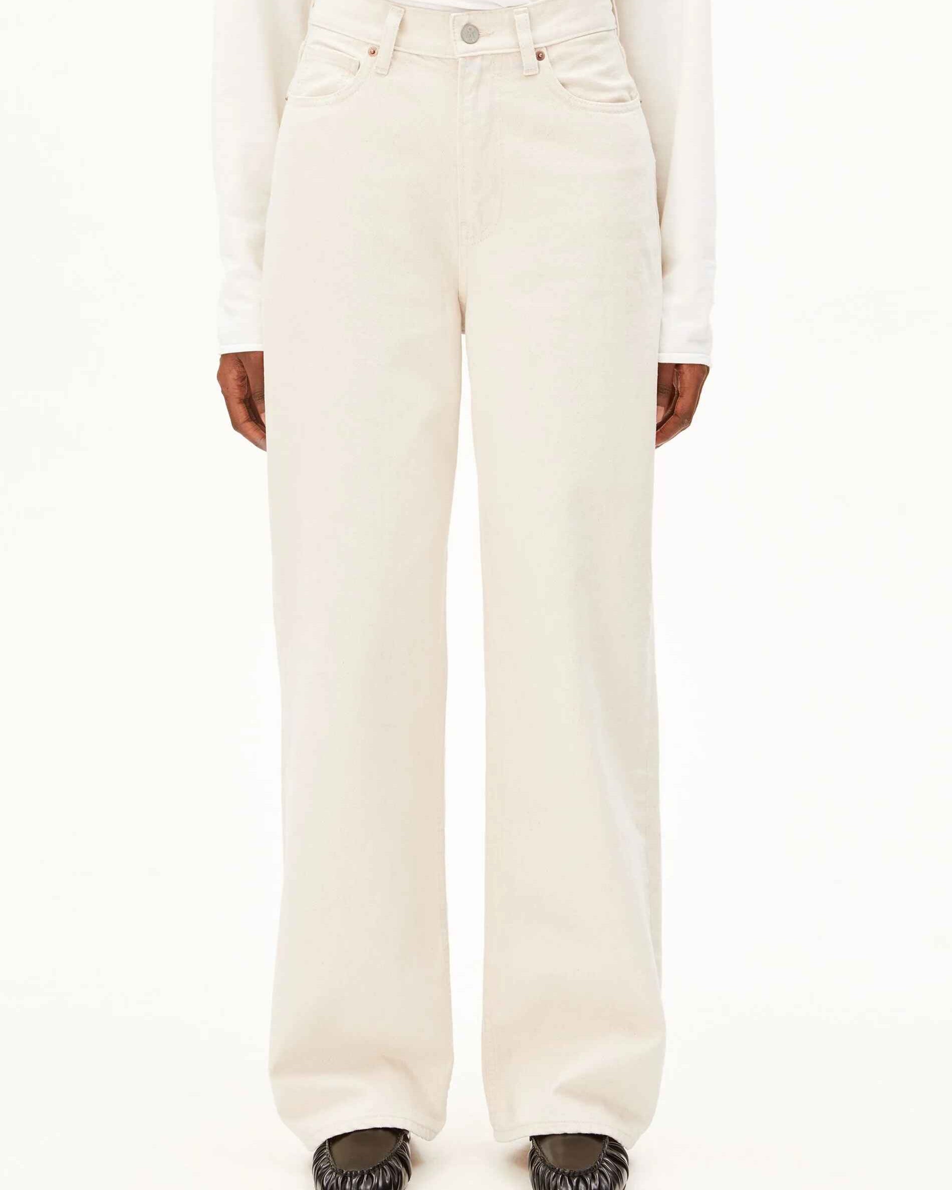 ENIJAA HIGH WAIST WIDE JEANS
