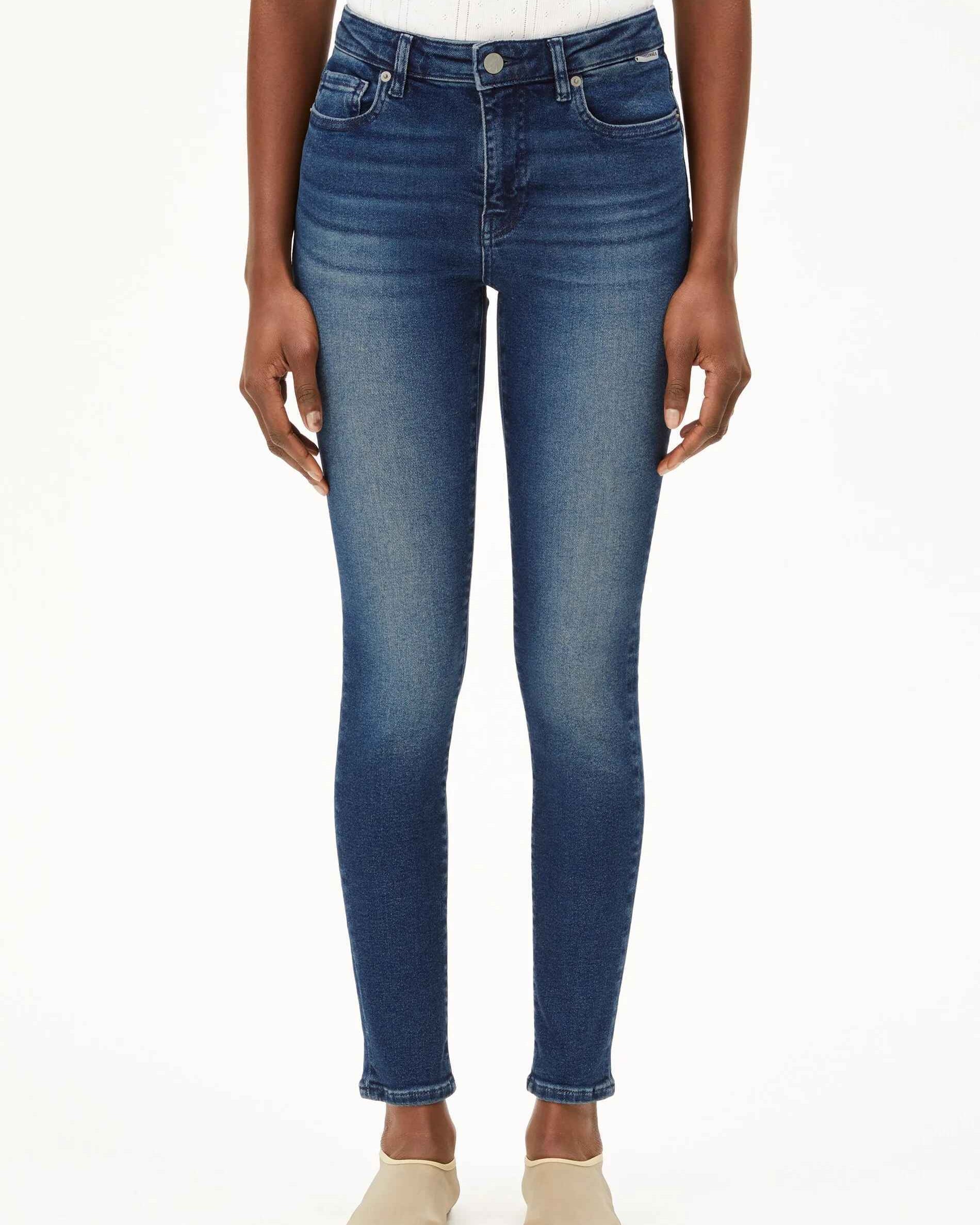 TILLAA MID WAIST SKINNY JEANS