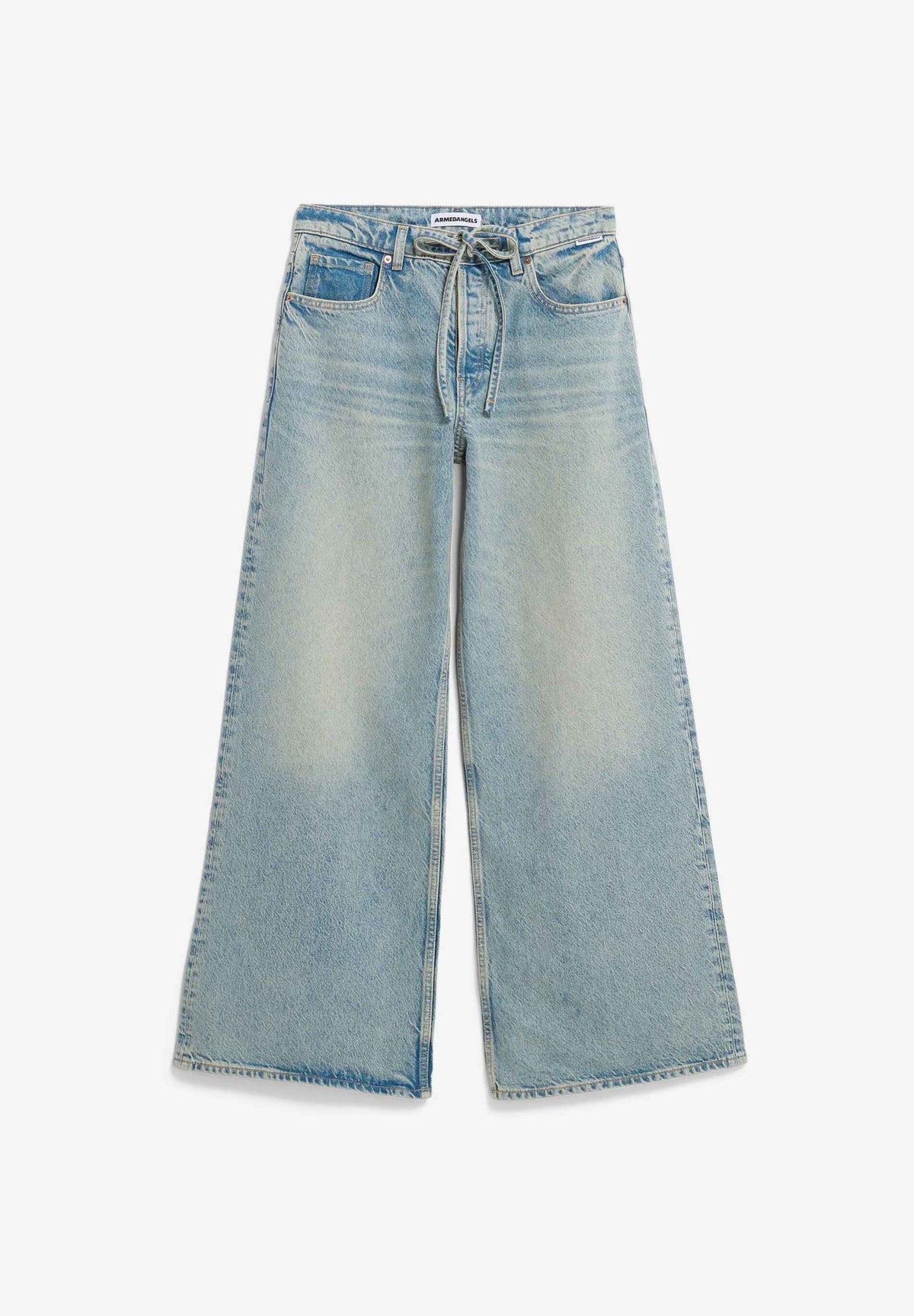 ASTRAEAAS MID WAIST WIDE JEANS