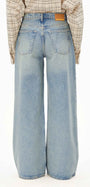 ASTRAEAAS MID WAIST WIDE JEANS