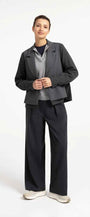 Blazer mit Kontraststoff