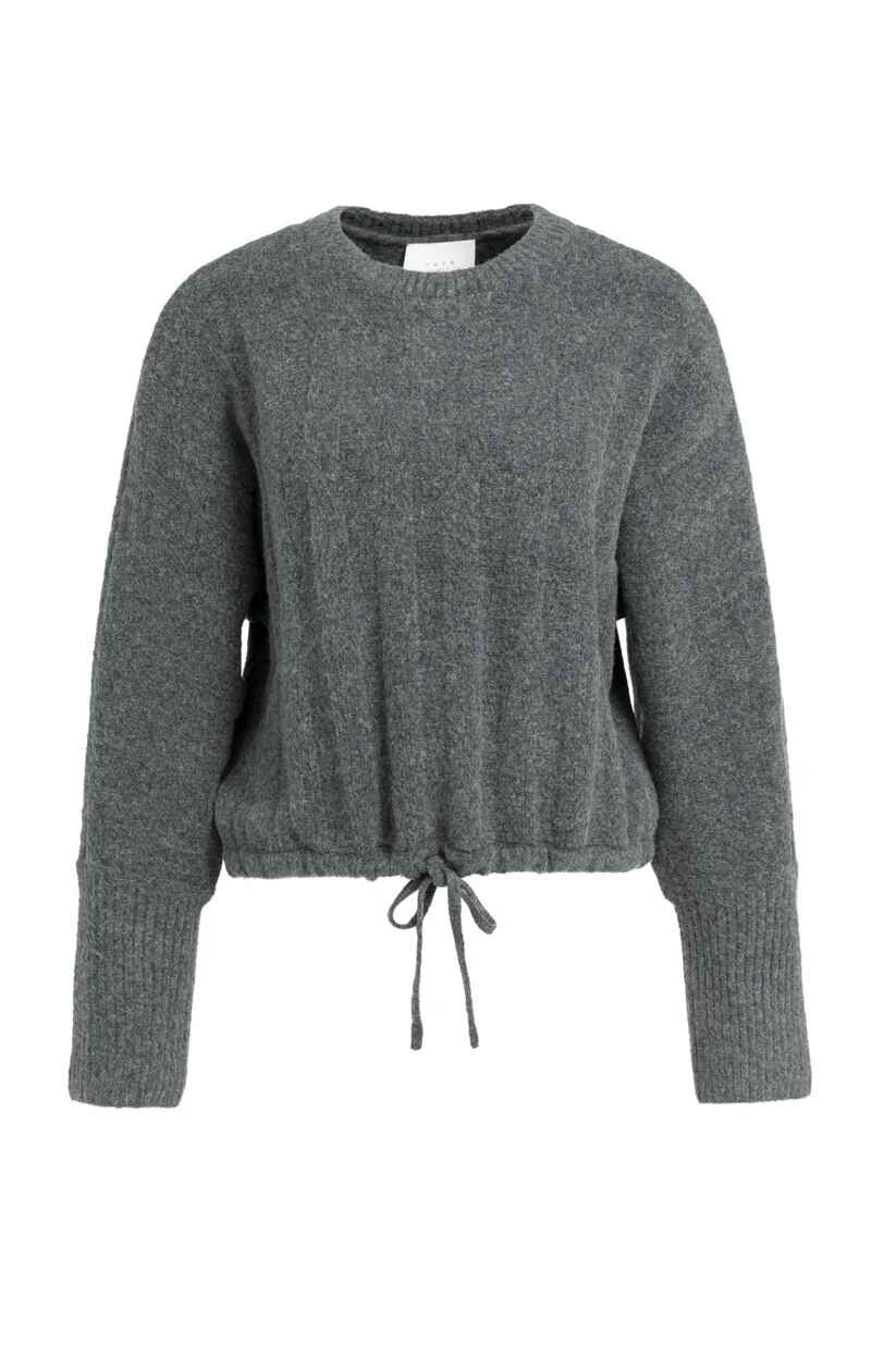 Pullover mit Fledermausärmeln und Kordelzug am Saum
