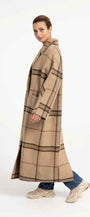 Oversize-Mantel aus Wollmischung