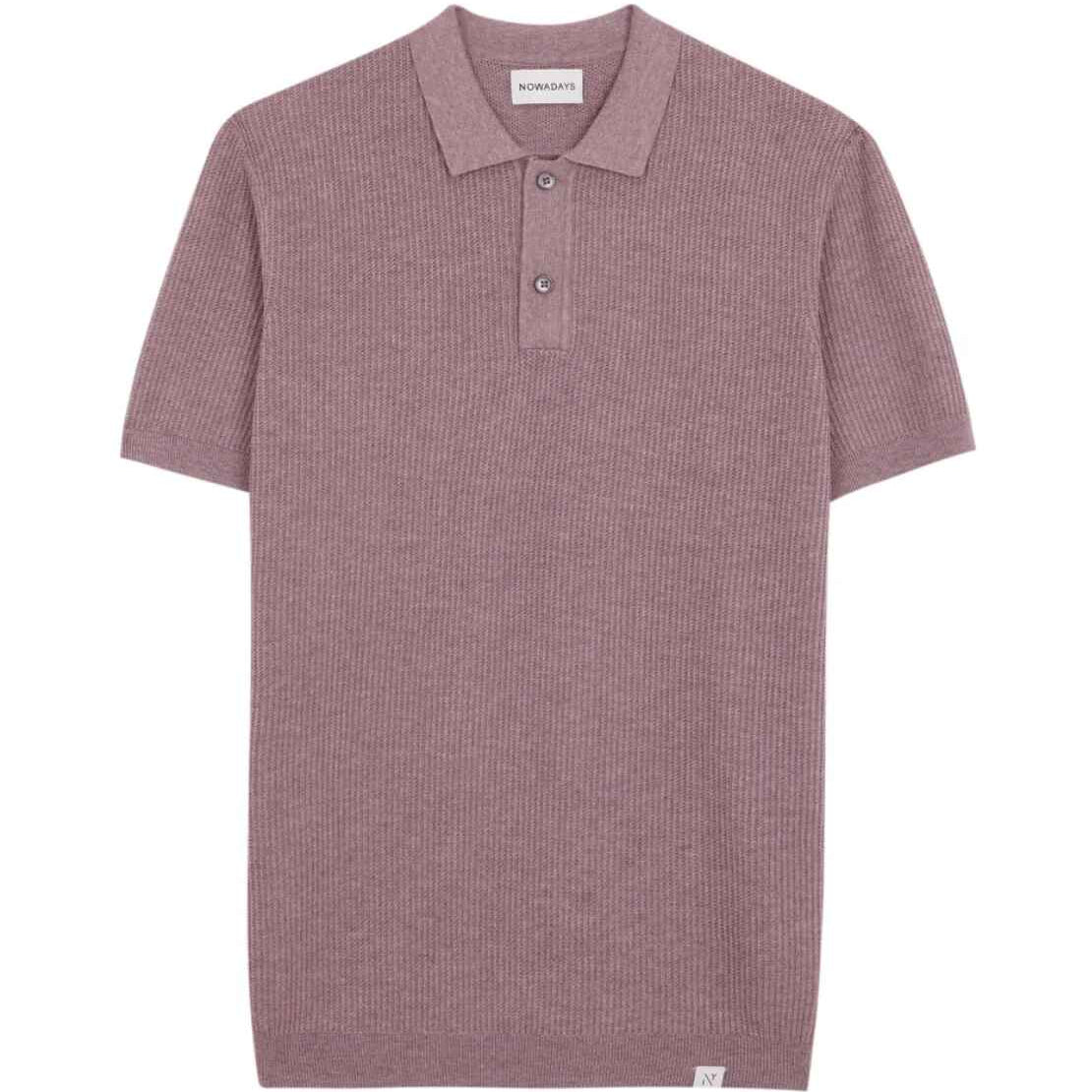Strick-Poloshirt