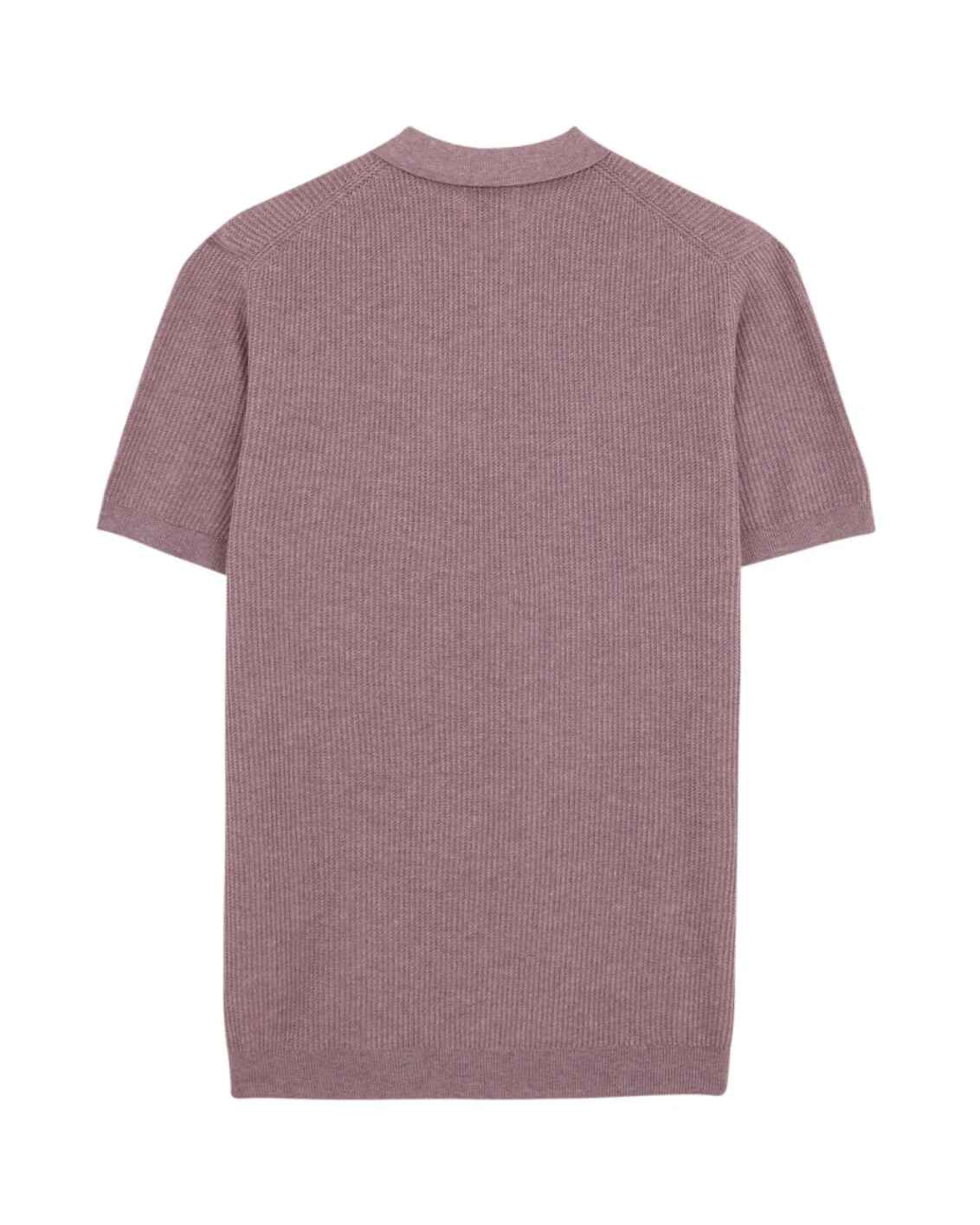 Strick-Poloshirt